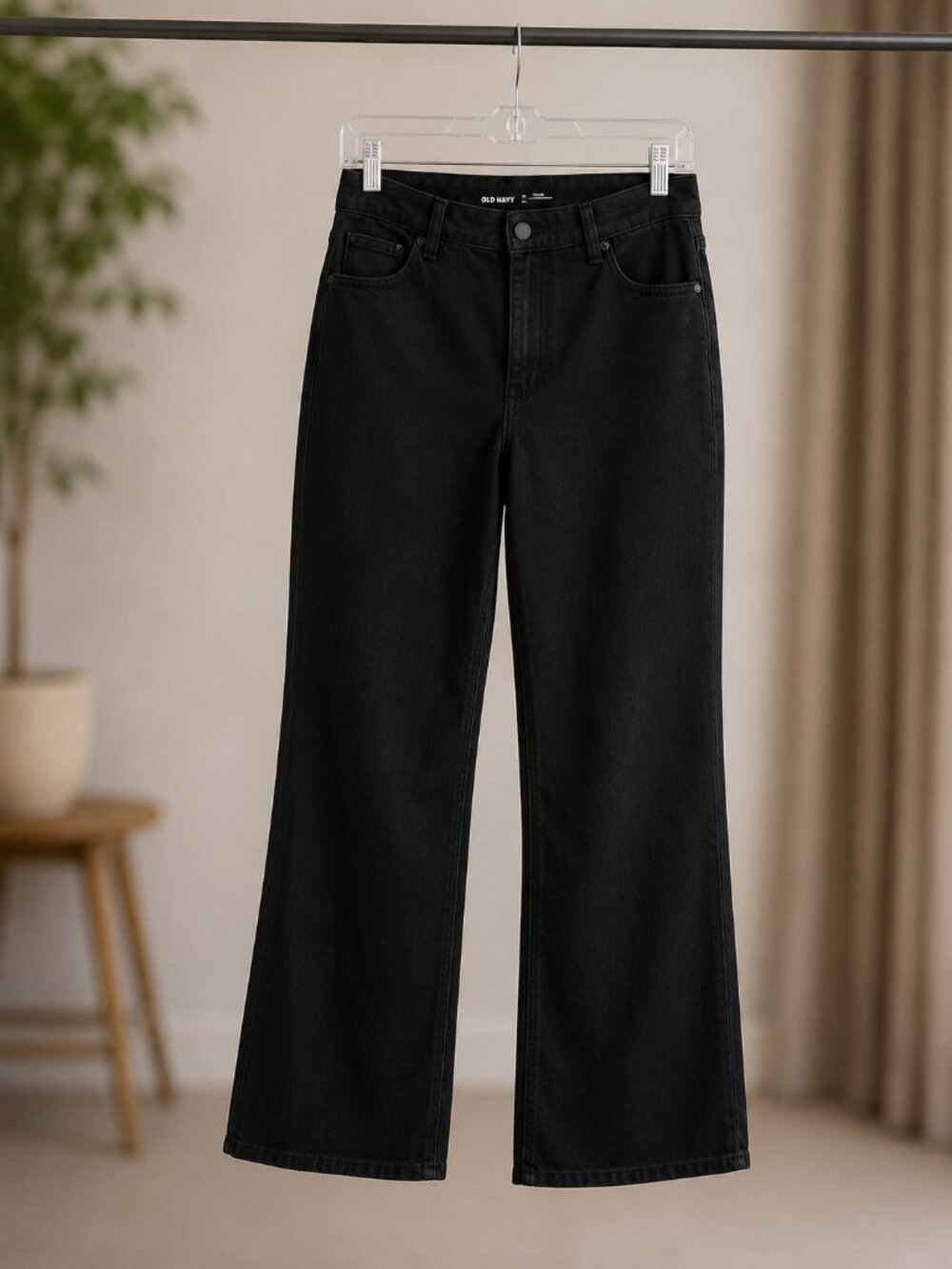 Black Bootcut Jeans